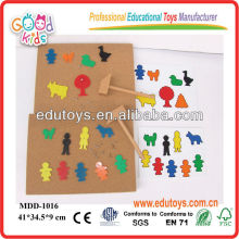 Top New Wooden Puzzle Game Box Brinquedos educativos